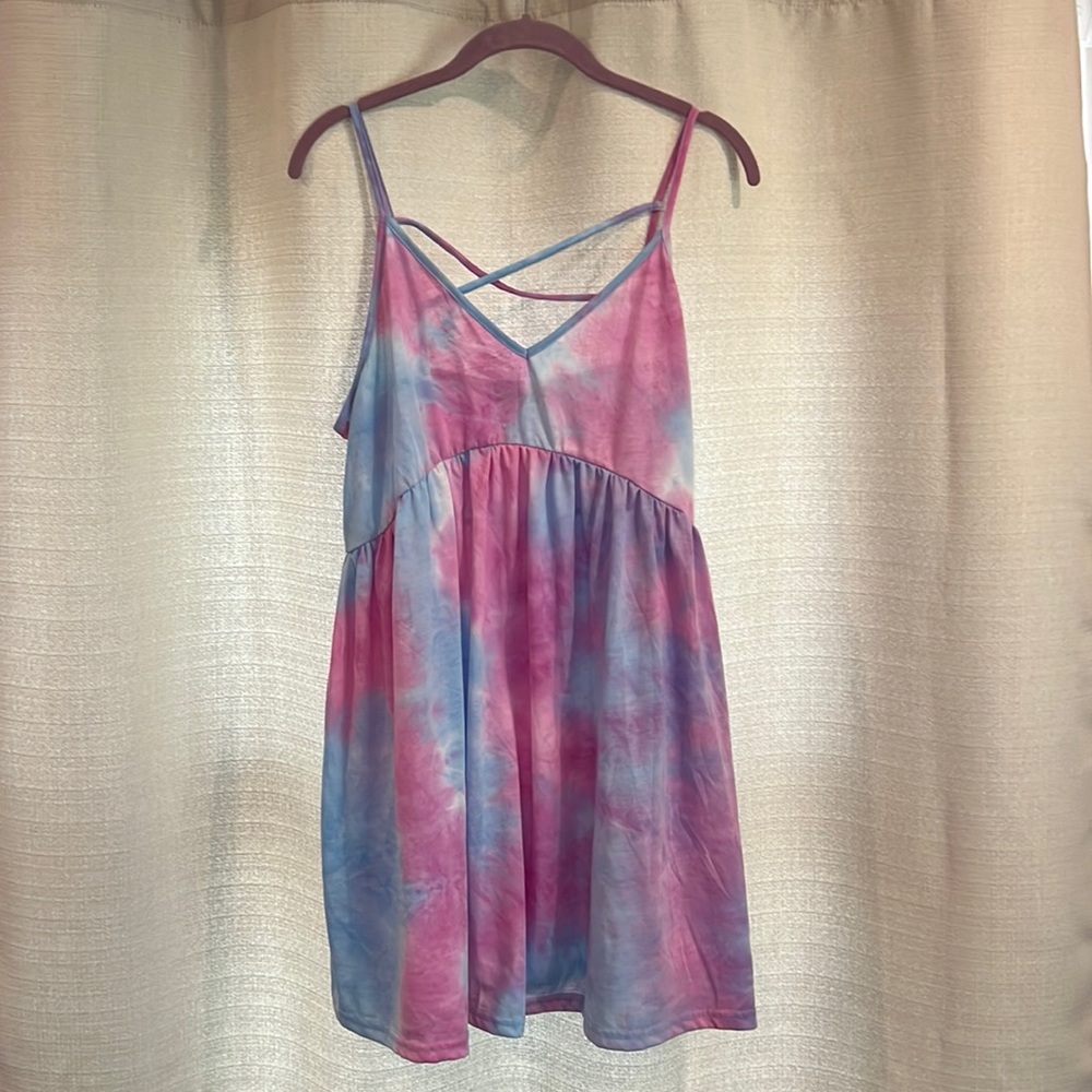 SHEIN Tie Dye Dress